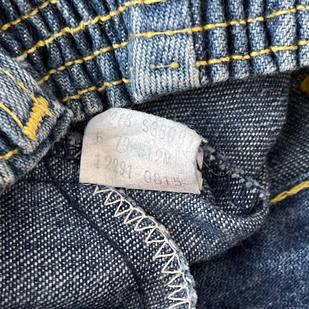 Vintage Little Levis flare denim jeans outfit red tab - Picture 8 of 12